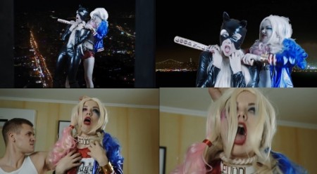 HARLEY QUEEN VS CATGIRL