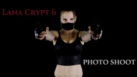 Lana Crypt 6 photo shoot - It is a short gun fun video with no background.

- 5 death scene (only digital blood)

- 1 belly shot, chest shots, heart shots