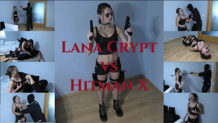 Lana Crypt vs Hitman X - Hitman X is waiting Lana in her place but she is ready for anything. He will show her some of possible future when she will fight him. She doesn't care and decides to kill him anyway. who will win?

Elements: more death scenes, stabbing, shooting, strangling, belly punching, head shot, stabbing to chest and back, shot to chest, belly and head, digital blood and in last scene fake blood+ digital blood, sound effects, male vs female, fighting, death agonies, death poses, killing, bare hands strangling